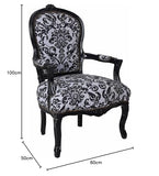 Palazzo Louis XVI Cat520c99a Fauteuil baroque royal