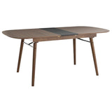 Miliboo Table à Manger Extensible Noyer L150-180 cm Sheldon