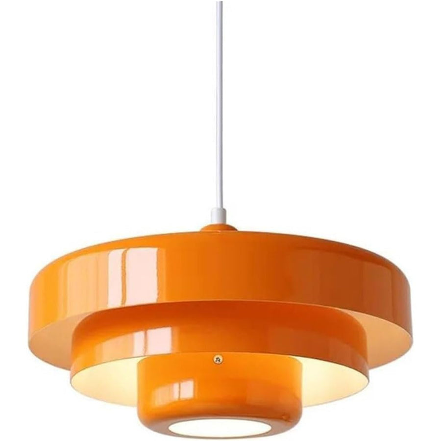 YYingYYue Orange, Luminaires De Plafond, Abat-Jour De Suspension Creative Multilayer Iron Art, Lustre De Style Industriel Nordique, Suspension De Décoration De Salon De Bureau