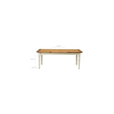 Biscottini Table à Manger Extensible 200x80x100 cm Made in Italy - Table Salle à Manger Extensible en Bois Massif - Table Bois Salle a Manger
