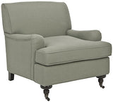 Safavieh SEU4571A Club Thompson Fauteuil Lin Brouillard de Mer 74 x 87 x 80,01 cm