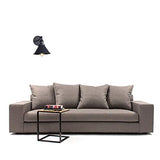 YFMYY 7 Couleur Retro Wall Light Industry E26 / E27 Edison à une tête Applique murale d'éclairage Applique Vintage Métal réglable for Loft Café Bar Salon Salle à manger (Color : Chrome)