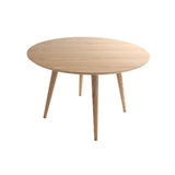 Miliboo Table à Manger Ronde frêne D120 cm Livia