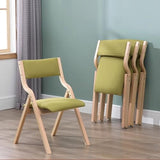 WEIDPHL Chaises De Salle À Manger Pliantes, Chaise Pliable avec Sièges Rembourrés Et Housses Amovibles, Chaises D'événements, Chaise Rembourrée pour Fête sur Patio De Mariage,Light Green