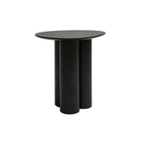 Miliboo Table d'appoint Design Bois Noir L44 cm Hollen