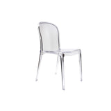 Chaises empilables Design Transparentes (Lot de 2) THALYSSE