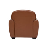 Miliboo Fauteuil Vintage Cuir Marron Club