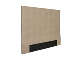 LOUNGITUDE - MEGAN - Tête de lit - Capitonné - En tissu - Beige - 160cm