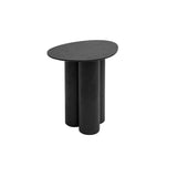 Miliboo Table d'appoint Design Bois Noir L44 cm Hollen