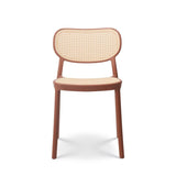 Kosmi Chaise de Salle à Manger Rouille Style Vintage