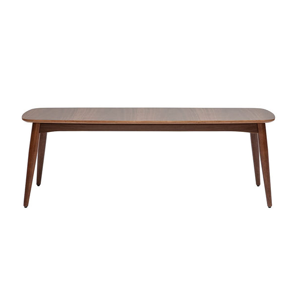Miliboo Banc Vintage Bois foncé Noyer L130 cm NORDECO