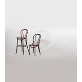 Bolero Cf139 Bois Bistro côté Chaise, Noyer (lot de 2)