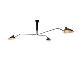 DRFGHK Lampe Serge Mouille Serge Mouille Fer créative Moderne Salon Plafond Lampes Lampes //Sol/Mur Lampes Lampe de Plafond chefs-624,6 PLL