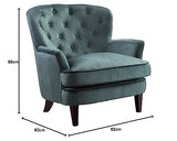 Fauteuil Leo de la Collection Atlantic Home, Vert forêt