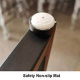 Chaises de Tabourets Bar de Cuisine en Velours avec Pieds en Métal Noir - pour La Maison, Îlot de Cuisine, Bar de Cuisine de Petit-déjeuner, Salles À Manger, Pub, Restaurant