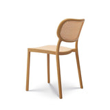 Kosmi Chaise de Salle à Manger Moutarde Style Vintage