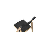 Tramontina - Chaise Pliante Teck et Plastique Noir