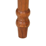 vidaXL Bureau avec Tiroirs, Table d'Écriture avec Poignée, Bureau d'Ordinateur avec Rangement, Décoration de Salon, Bois d'Acacia Solide