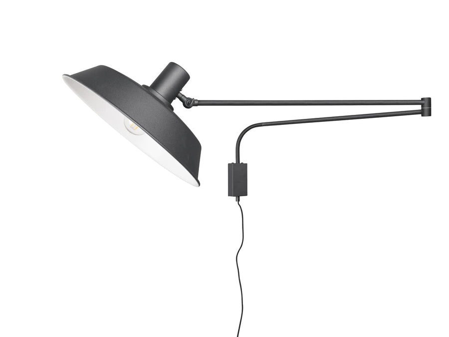 meineWunschleuchte Applique murale orientable avec prise et interrupteur, portée max. 150 cm meineWunschleuchte Applique murale orientable avec prise et interrupteur, portée max. 150 cm