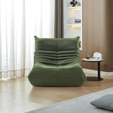 RTYUSWL Canapé d'angle confortable en laine d'agneau minimaliste pour salon, appartement, maison, chambre à coucher, bureau (vert)