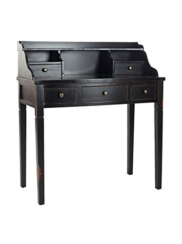 Safavieh Morgan Bureau, Bois, Noir, 91 x 48 x 102,87 cm