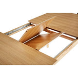 Miliboo Table à Manger Extensible rectangulaire Bois frêne L160-210 cm BONAVISTA