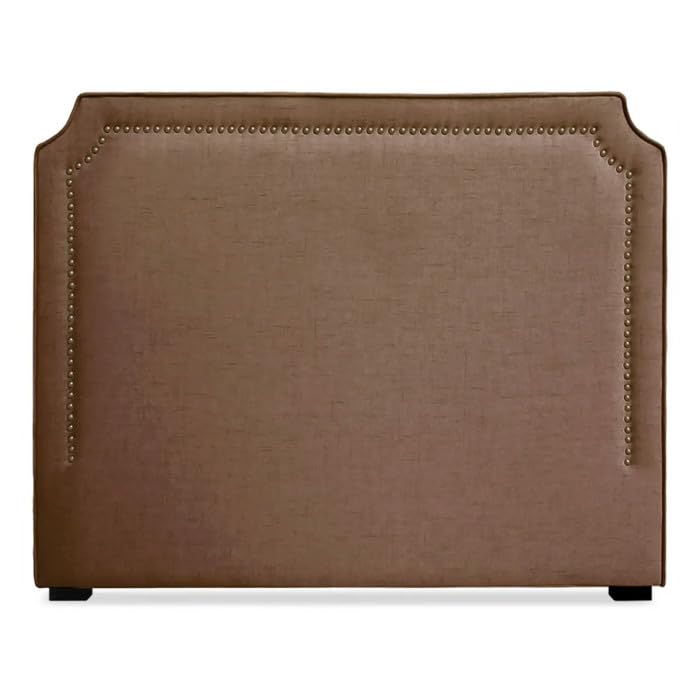 Paris Prix Tête de Lit Design en Tissu Selena 140cm Taupe Paris Prix Tête de Lit Design en Tissu Selena 140cm Taupe