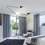 Lampes sur Pied Trépied Lampadaire Nordique Réglable Araignée Bras Support Lumière Loft Maison Déco Luminaires Chambre Lampadaires Lampe de Lecture