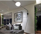 Appliques murales Nordic n Spider Serge Mouille, Lampes murales à Long Poteau pour Chambre et Salon, Appliques murales créatives avec Design Rotatif