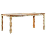 Susany Table de Salle à Manger ou Cuisine Table en Bois de Style Rétro 180x90x76cm