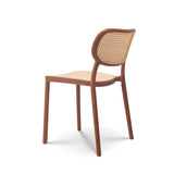 Kosmi Chaise de Salle à Manger Rouille Style Vintage