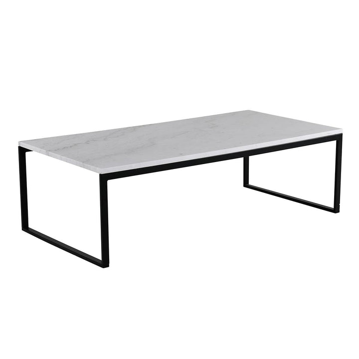 Paris Prix Table Basse en Marbre Estelle 120cm Blanc Paris Prix Table Basse en Marbre Estelle 120cm Blanc