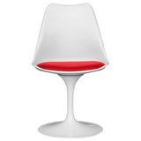 Iconik Interior Tulip Style Chaise de Salle à Manger - Chaise pivotante Blanche - Tulip Blanc