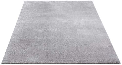 Mia´s Teppiche Olivia Tapis de Salon 100% Polyester, Gris, 160 x 230 cm