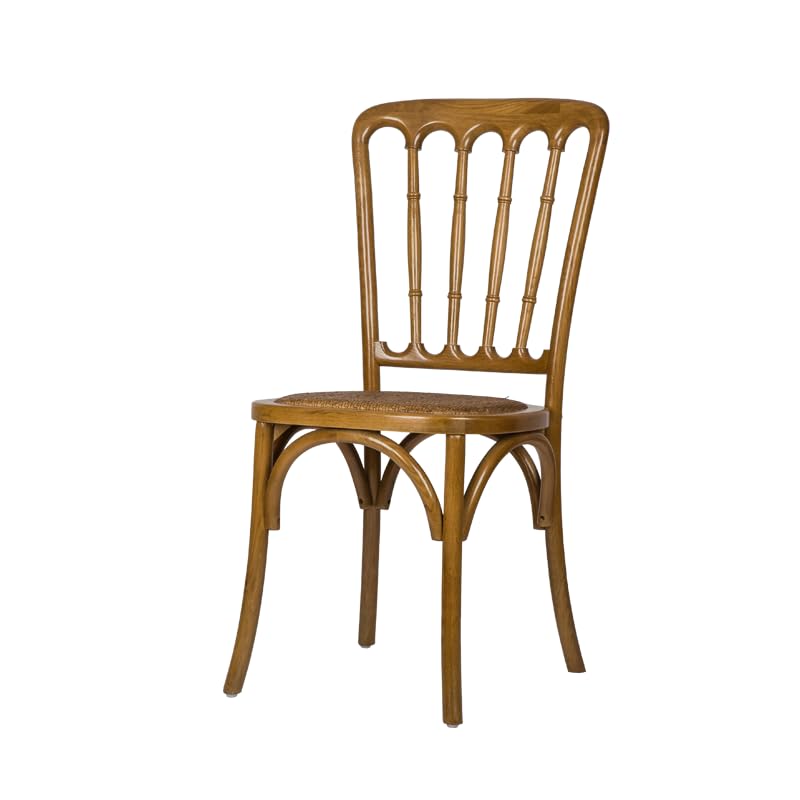 Chaise de bistrot Napoleon - Bois - Assise tressée