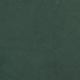 vidaXL Tête de Lit avec Oreilles Meuble de Chambre à Coucher Accessoire de Lit Double Tête de Cadre de Lit Vert Foncé 203x16x118/128 cm Velours
