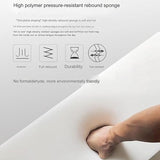 BEDOIN Combinaison de module de canapé de compression en éponge complète, canapé en tissu italien de petite taille, emballage sous vide, démontage et lavage marron, 260 x 100 x 62 cm