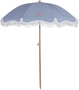 Flamingueo Grand Parasol, Plage, Piscine, Jardin Extérieur, Hauteur et Orientation Réglables, Protection UPF 50+, Polyester, Sac de Transport, 210 x 180 cm