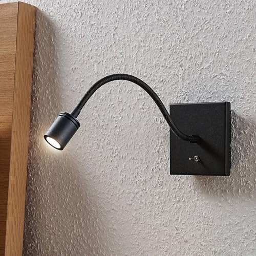 LED Applique Murale Mayar (Moderne) en Noir Métal e. a. pour Chambre à coucher (1 lampe,à), Applique, Lampe Murale, Eclairage, Luminaire Mural LED Applique Murale Mayar (Moderne) en Noir Métal e. a. pour Chambre à coucher (1 lampe,à), Applique, Lampe Murale, Eclairage, Luminaire Mural