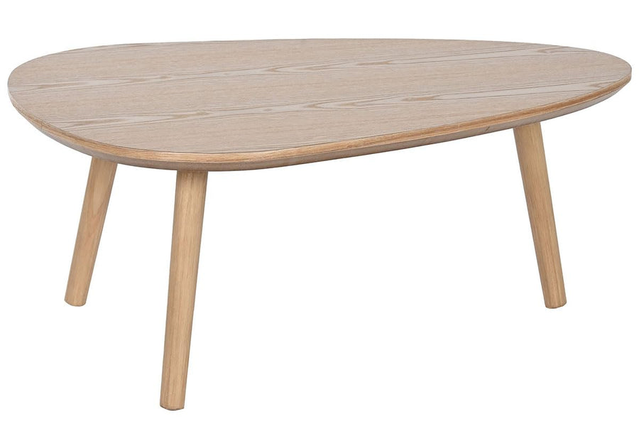 PEGANE Table Basse, Table de Salon en Bois de pin Coloris Naturel - Longueur 80 x Profondeur 56 x Hauteur 33 cm