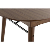 Miliboo Table à Manger Extensible Noyer L150-180 cm Sheldon