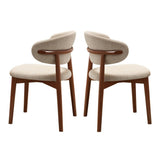 Chaises de Salle à Manger en Bois, Chaise d'appoint rembourrée, chaises de Cuisine de Ferme avec siège rembourré et Cadre en Bois, Chaise de Salle à Manger sans accoudoirs du Milieu du siècl