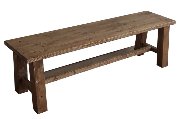 TOTAL WOOD 2012 Banc en Bois de Sapin, modèle Margherita, Banc pour intérieur et extérieur, différentes Tailles TOTAL WOOD 2012 Banc en Bois de Sapin, modèle Margherita, Banc pour intérieur et extérieur, différentes Tailles