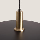 LEDKIA LIGHTING - Suspension Métal Furiko | Compatible Ampoules E27 220-240V | IP20 Intérieur | Aluminium et Acier | Câble Réglable 1560 mm | Design Industriel, Noir