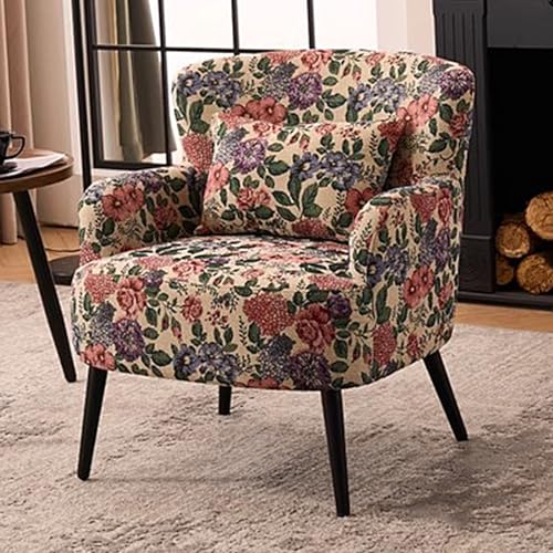 Chaise d Chaise d'appoint en velours, chaise de salon élégante avec cadre en acier, parfaite pour le salon, la chambre à coucher ou le dressing - confortable et chic (couleur : B)