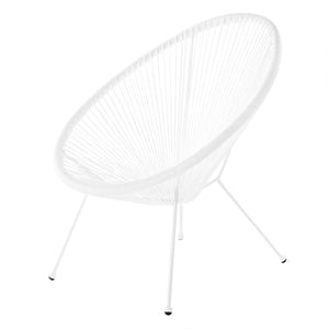 Ldk Acapulco Rattan armchair Blanc