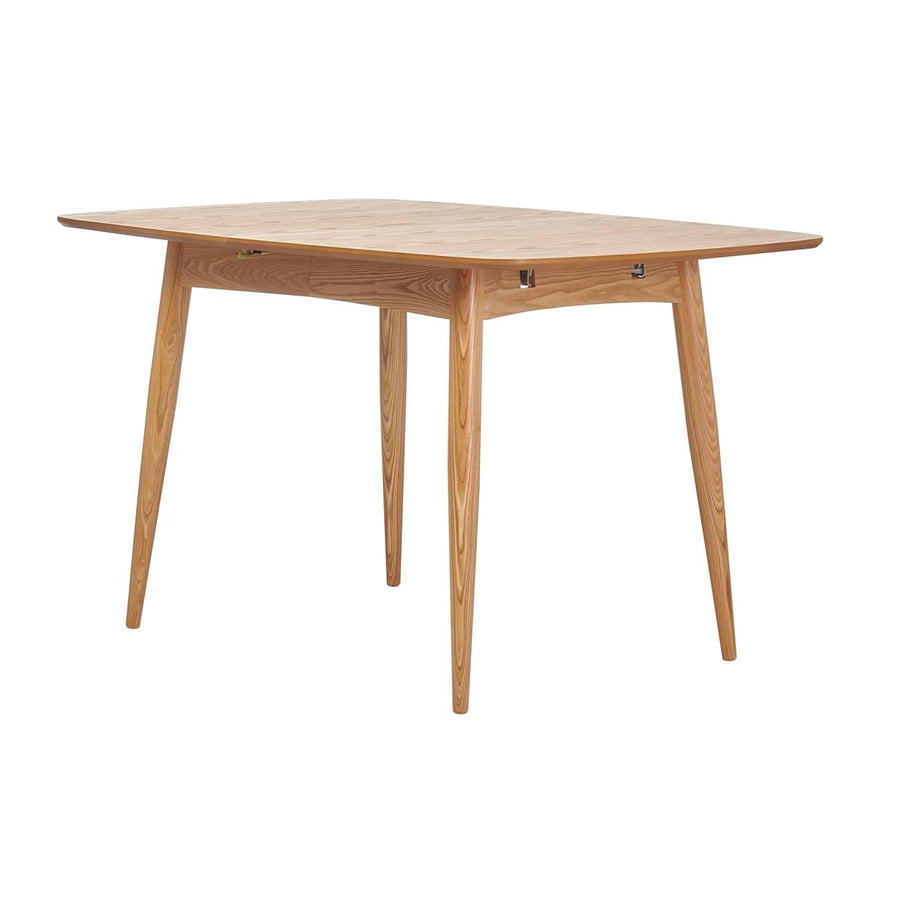 Miliboo Table à Manger Extensible frêne Naturel L130-160 cm NORDECO