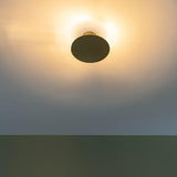 Qazqa pulley - Applique murale - 2 lumière - L 0 mm - Doré/Laiton - Design - éclairage intérieur - Salon I Chambre I Cuisine I Salle à manger