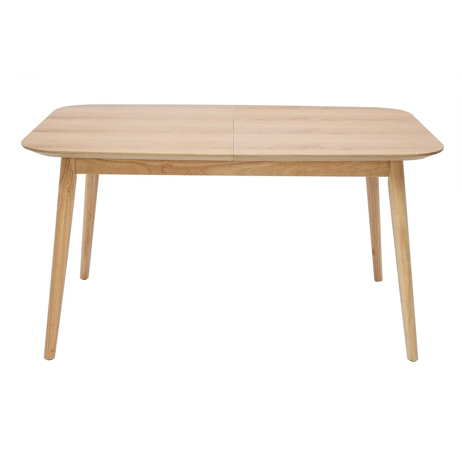Miliboo Table Extensible rallonges intégrées rectangulaire en Bois Clair chêne L140-170 cm ANK Miliboo Table Extensible rallonges intégrées rectangulaire en Bois Clair chêne L140-170 cm ANK