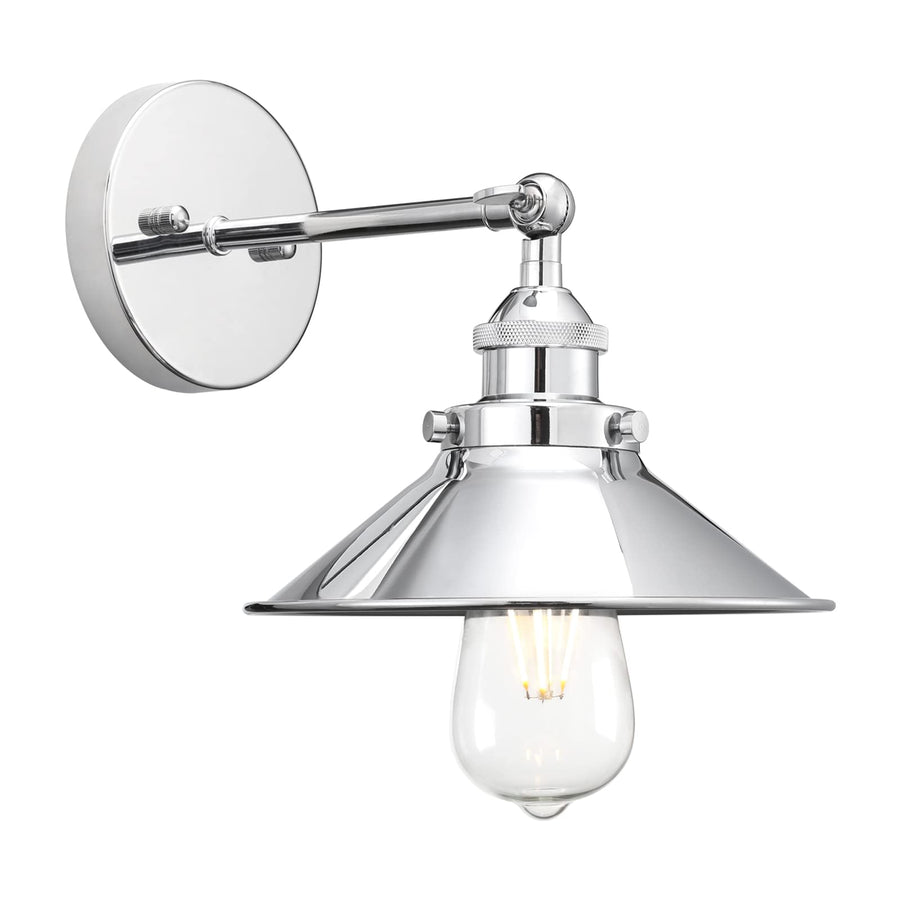 Pathson Applique Murale Industrielle Lampe de Plafond de Style Edison Métal Plafonnier Rétro avec Rotation à 180 Degrés, 20cm Pathson Applique Murale Industrielle Lampe de Plafond de Style Edison Métal Plafonnier Rétro avec Rotation à 180 Degrés, 20cm